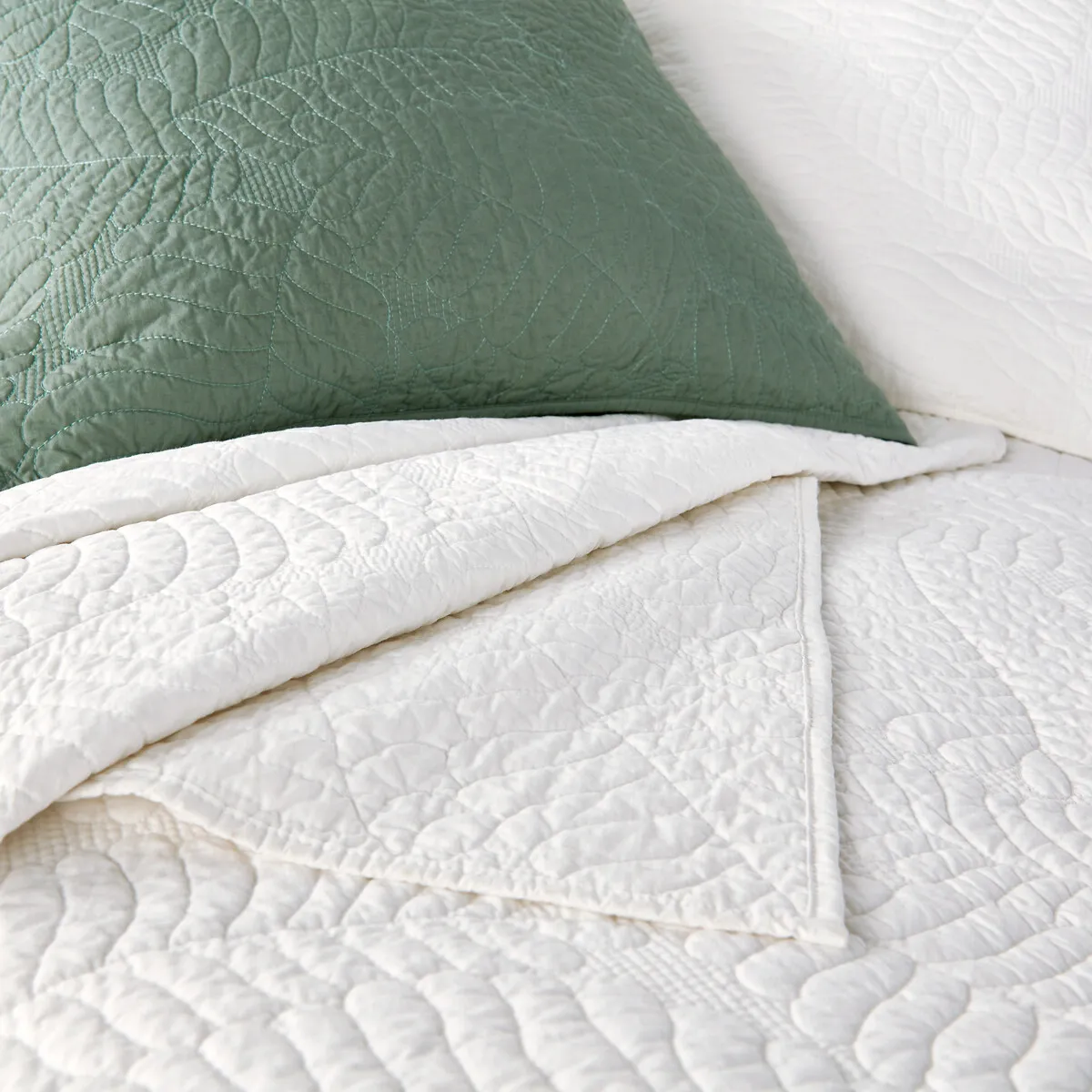 Couvre Lit Boutis Matelassé Coton Tropical — vue 3