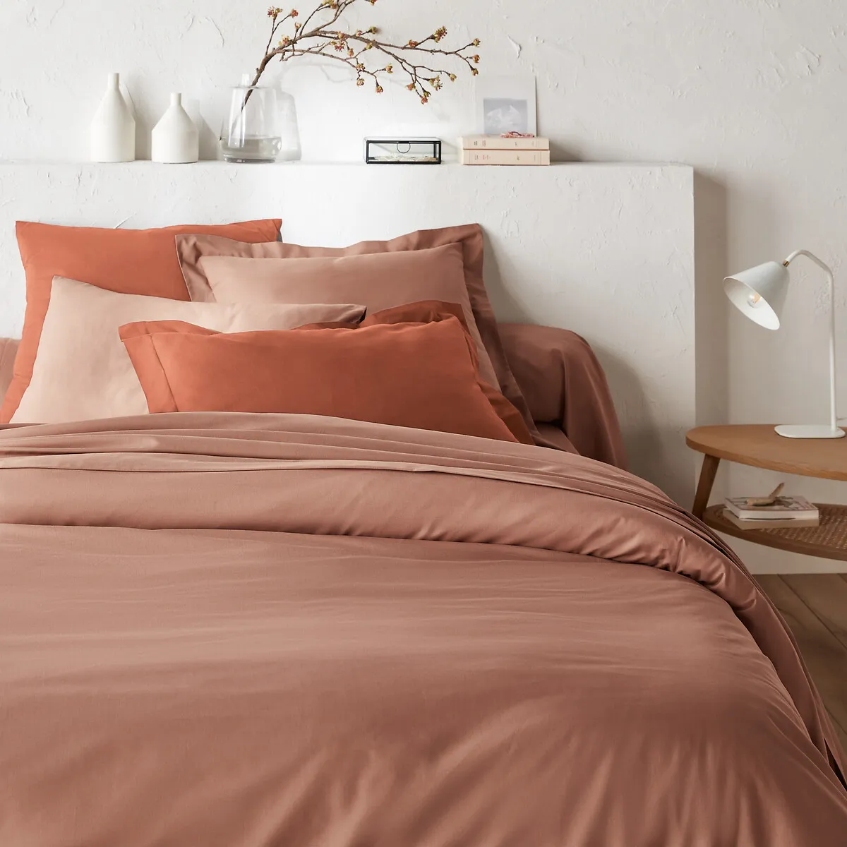 Drap Housse Uni En Coton, Lit Articulé, Scenario — vue 3