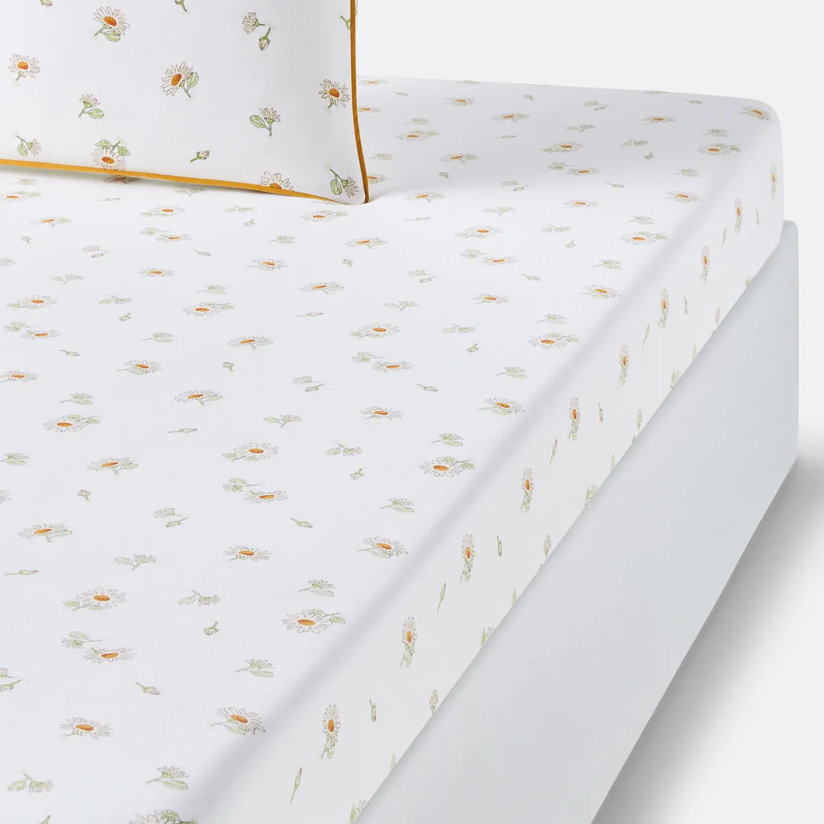 Drap-housse Coton Lavé, Paquita