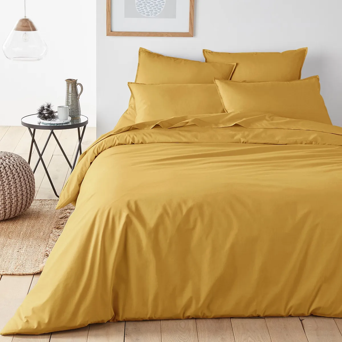 Taie De Traversin Unie Percale Coton Bio Scenario — vue 3