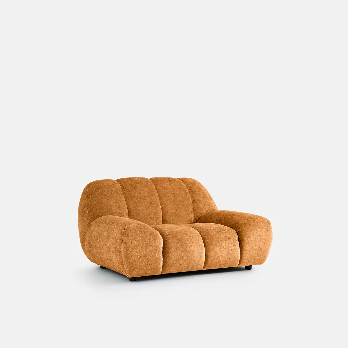 Fauteuil XL, Velours Épais, Nuria — vue 3