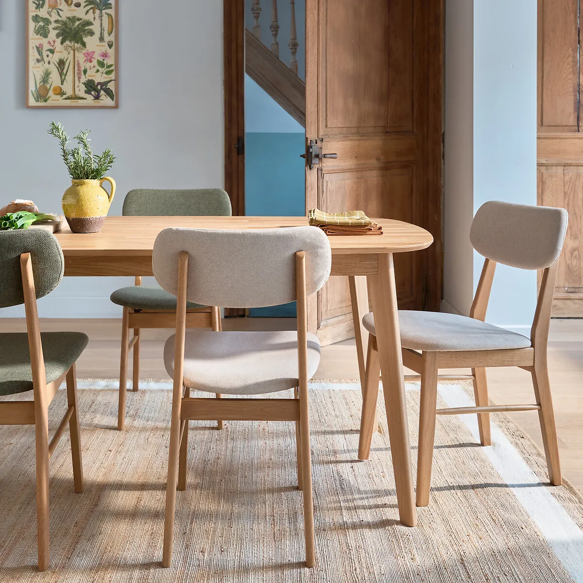 Lot De 2 Chaises Vintage, Selyn — vue 3