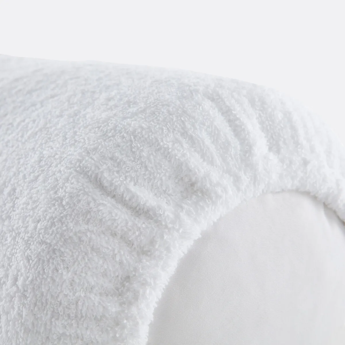 Protège Traversin Éponge 100% Coton — vue 3