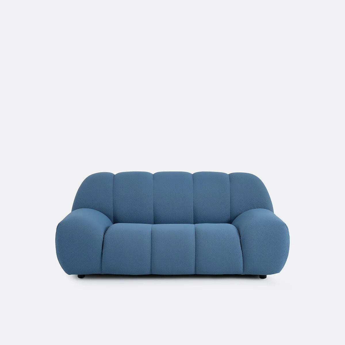 Canapé Droit, 2 Places, En Tissu Matelassé, NURIA