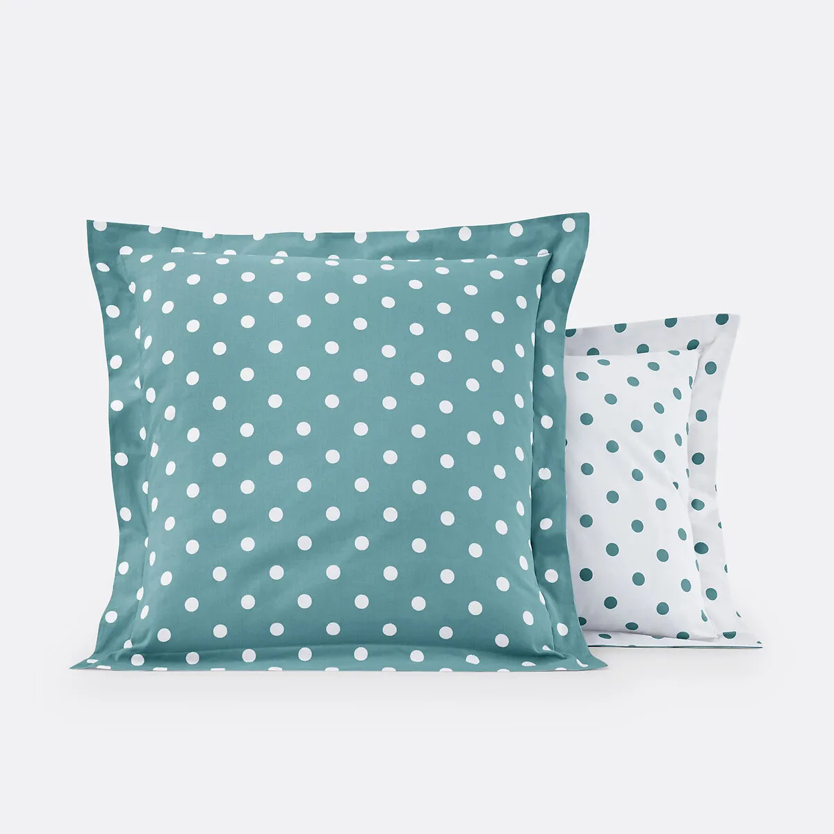 Taie D'oreiller Pur Coton Imprimé Pois, Clarisse