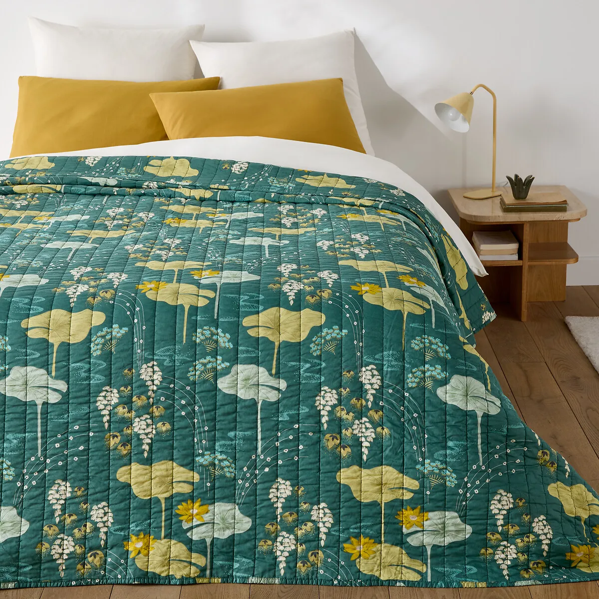 Couvre-lit  Boutis Matelassé Kantha, Voile De Coton, SONG