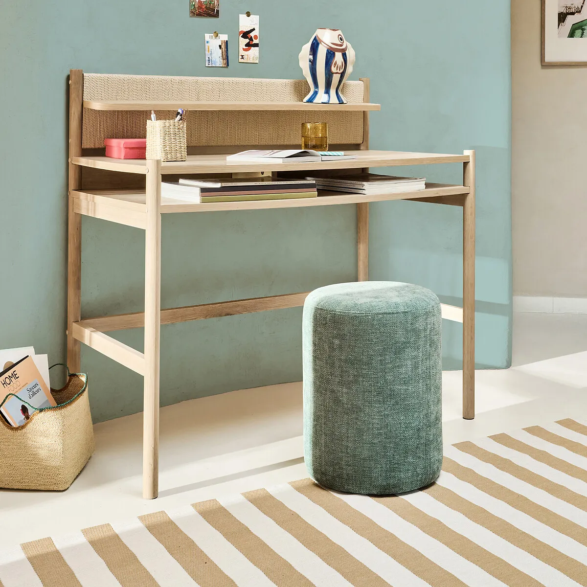 Tapis, Pour Intérieur Et Extérieur, À Rayures, HENDAYE