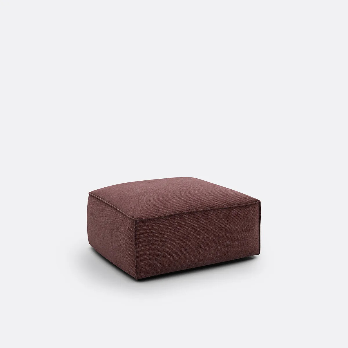 Pouf Modulable, Tissu Texturé, Seven — vue 3