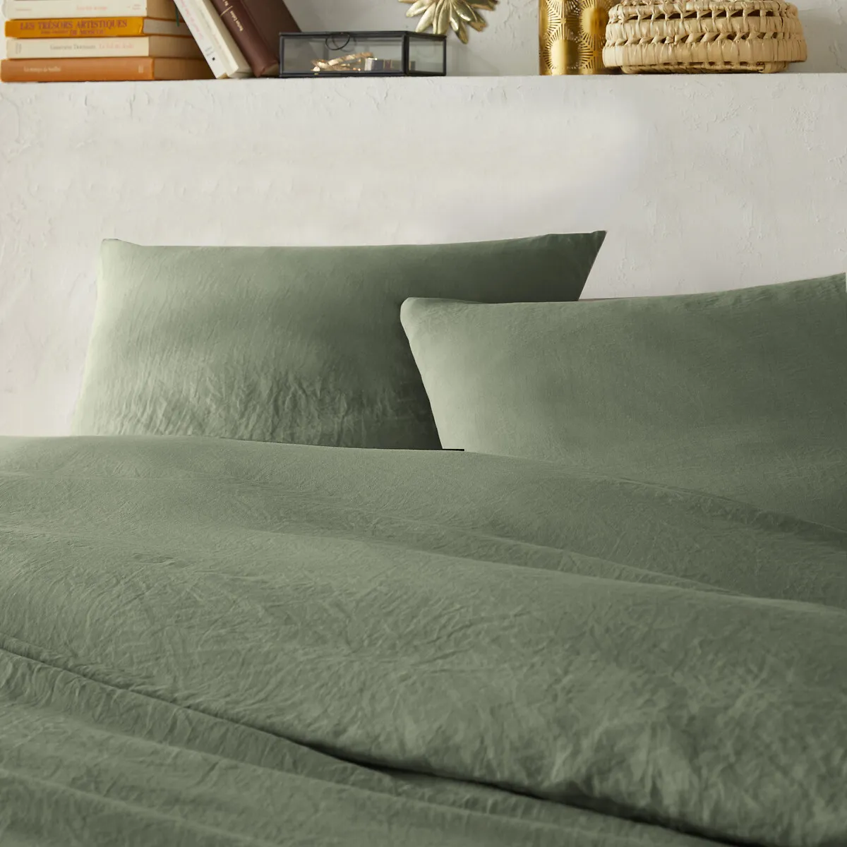 Parure De Lit Microfibre Lavée Polyester Recyclé — vue 3