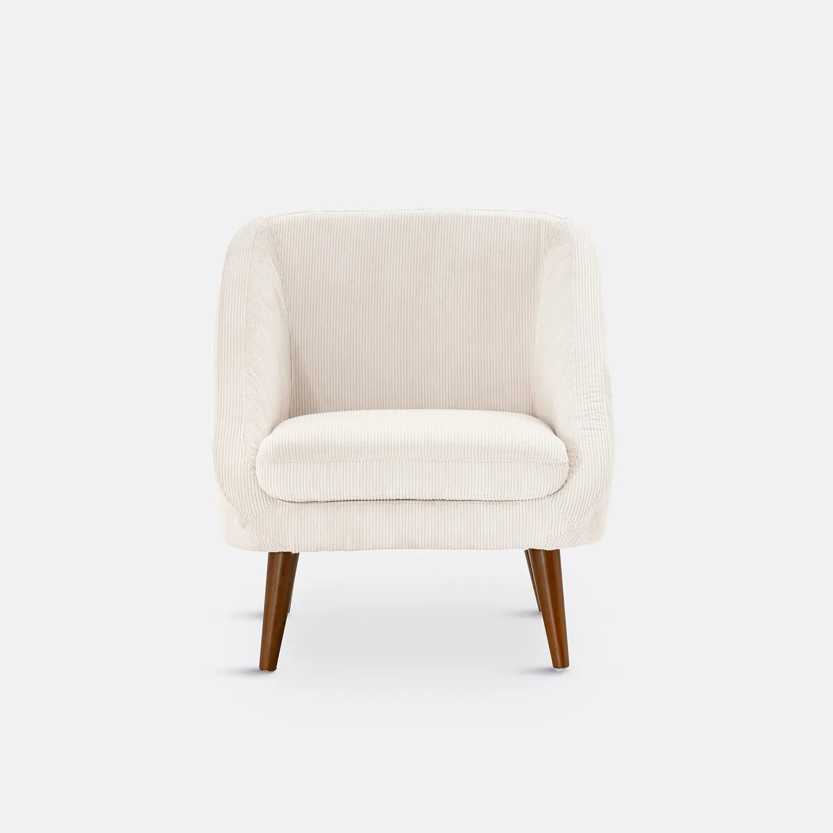 Fauteuil Velours Côtelé, Séméon — vue 3