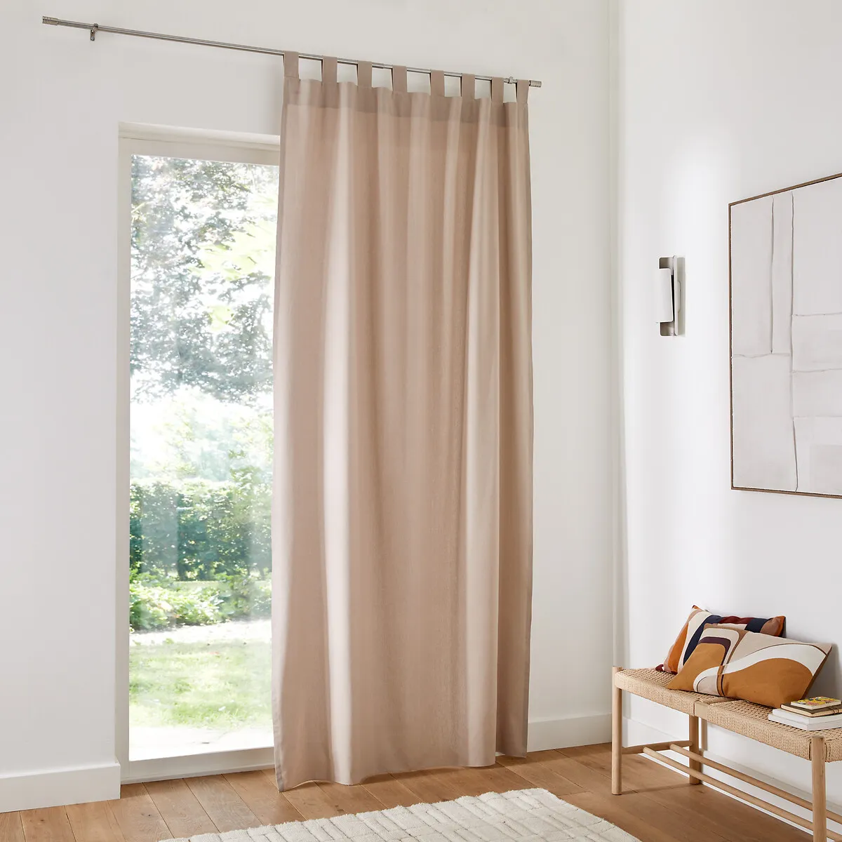 Rideau Pur Coton Finition Pattes, Scenario — vue 3