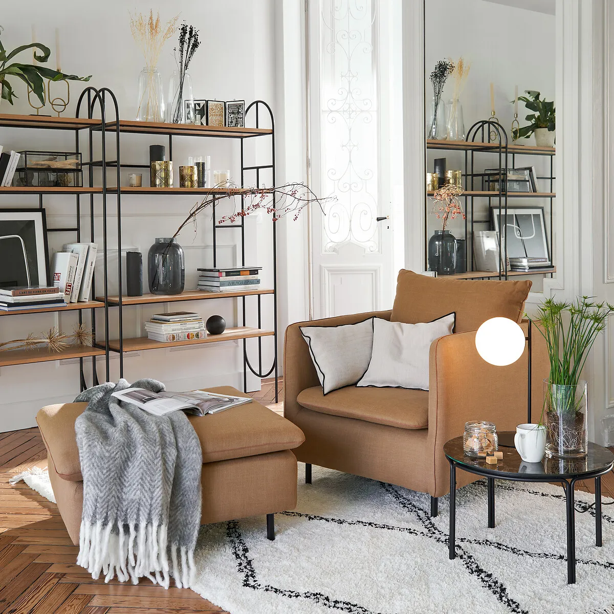 Fauteuil Lin/viscose, ALIDI — vue 3