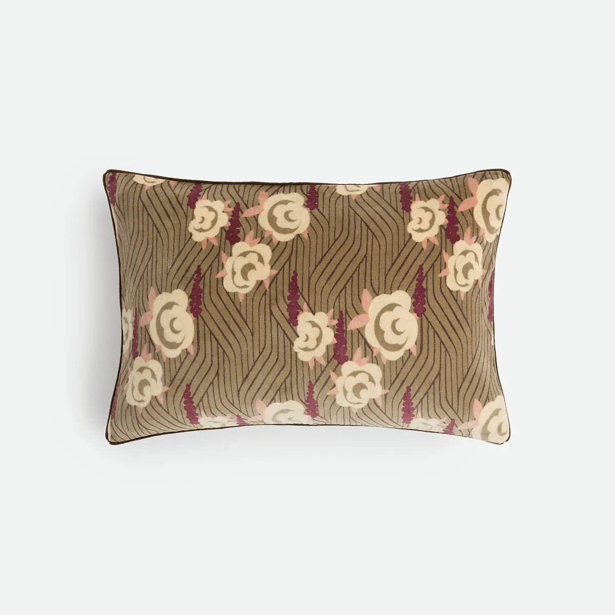 Housse De Coussin Rectangulaire, En Velours De Coton, DESTELLO