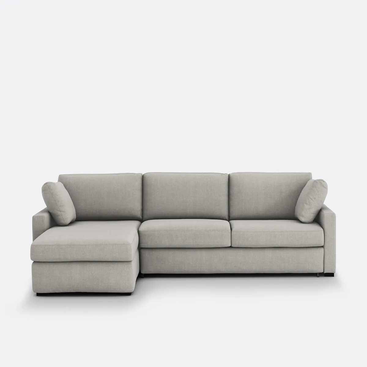 Canapé D'angle, Convertible, 4 Places, En Coton Et Lin, Comfort Bultex®, TIMOR