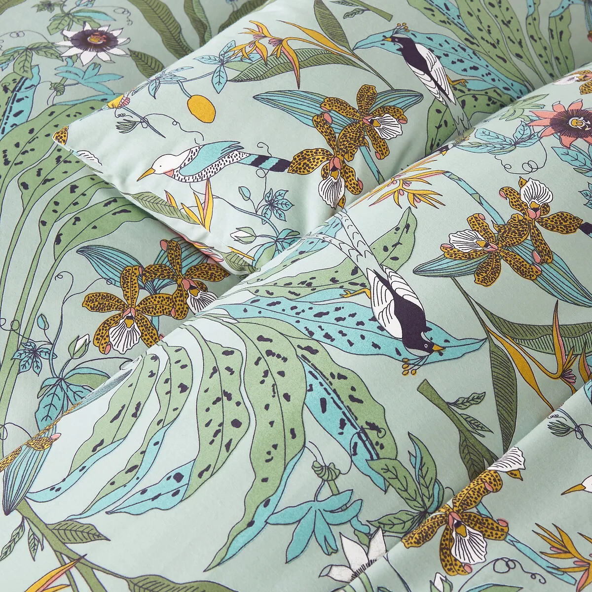 Housse De Couette Percale De Coton, Eden Flower — vue 3