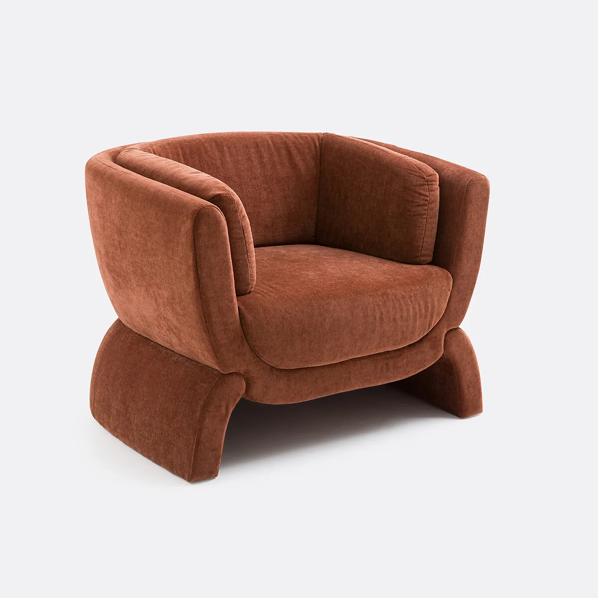Fauteuil Tissu Texturé, Hunga