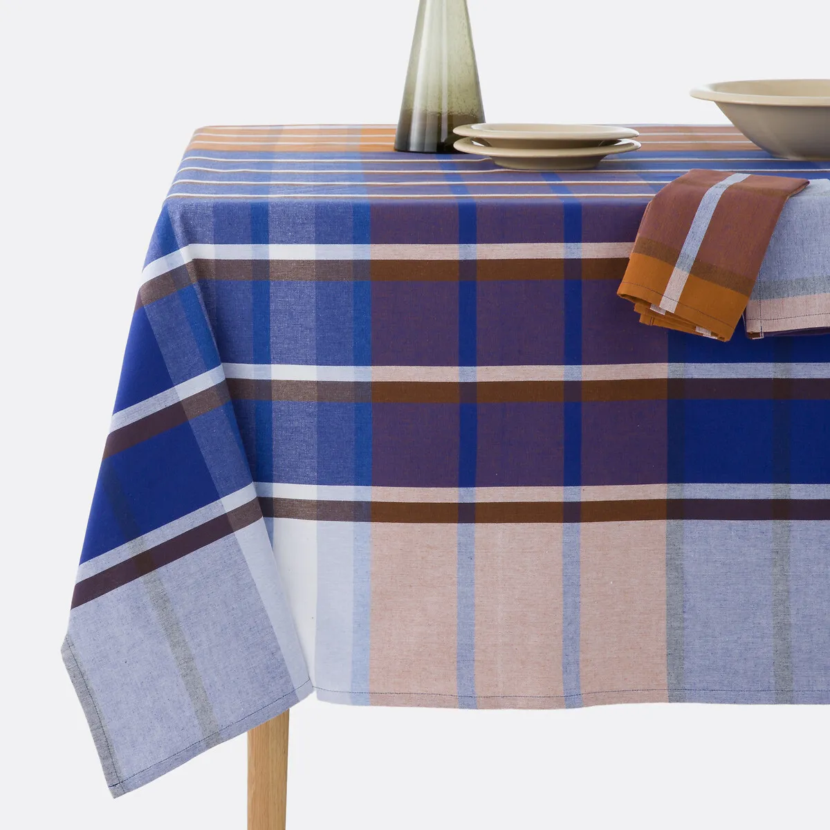 Nappe Carreaux En Coton Tissé-teint, Selwyn