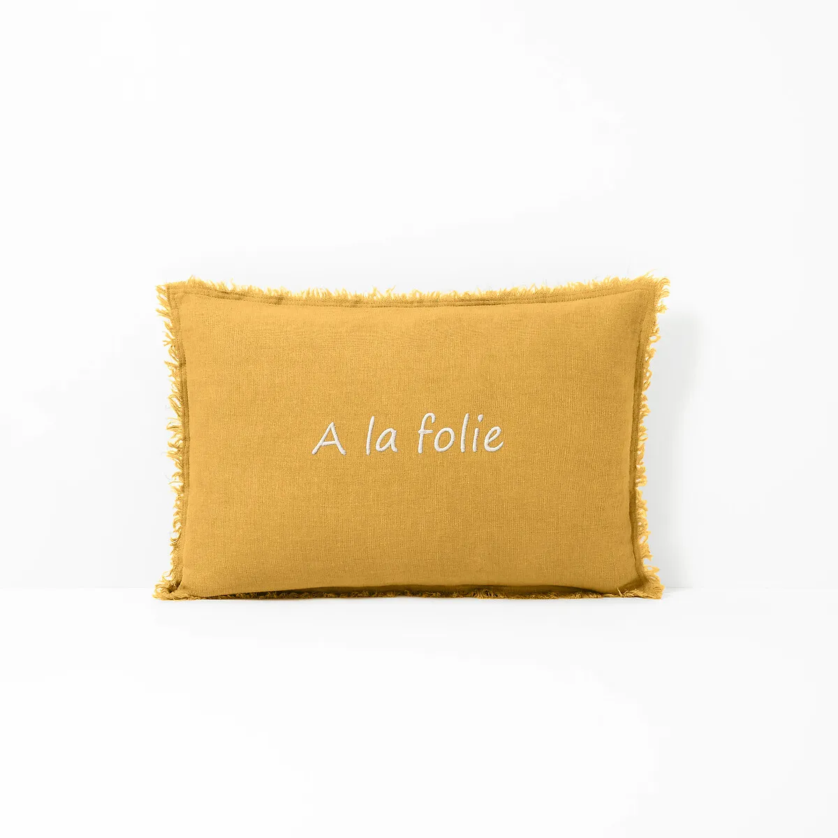 Housse Coussin Pur Lin Lavé Personnalisée, Linange — vue 3