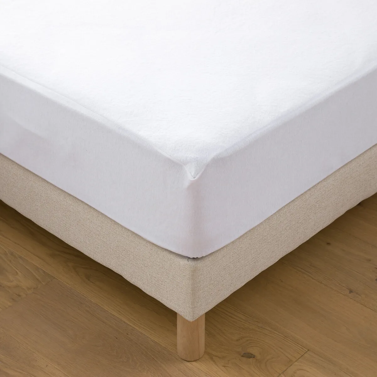 Protège-matelas, Molleton Absorbant Antiacarien, Imperméable, Hauteur Maxi 25 Cm