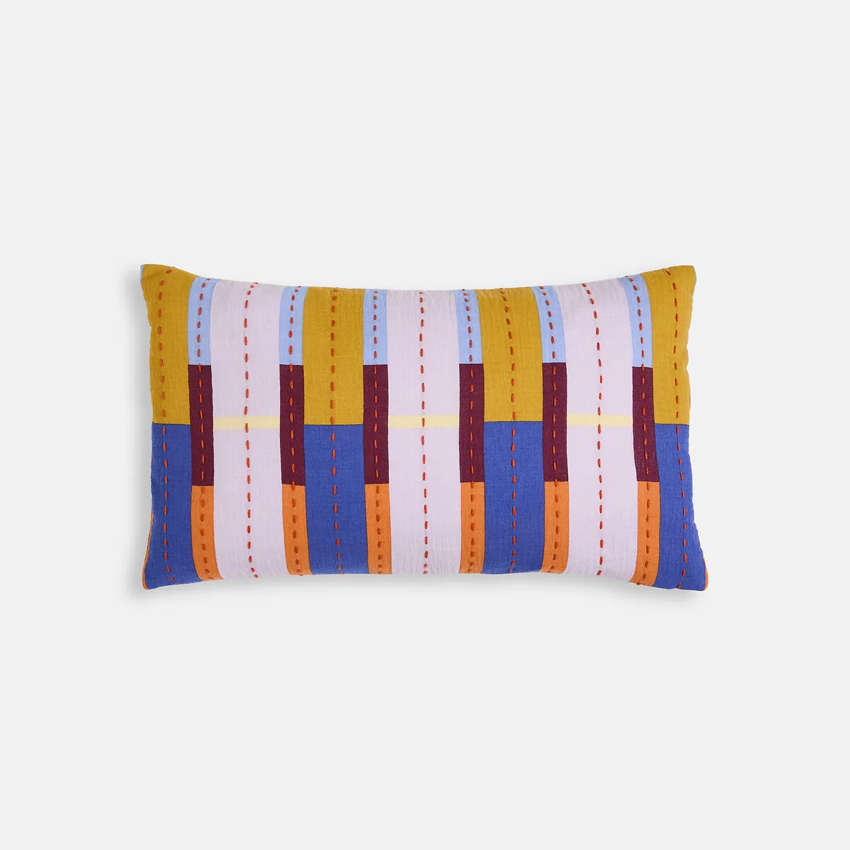 Housse De Coussin Rectangulaire, 50 X 30 Cm, En Gaze De Coton, BLIKKA