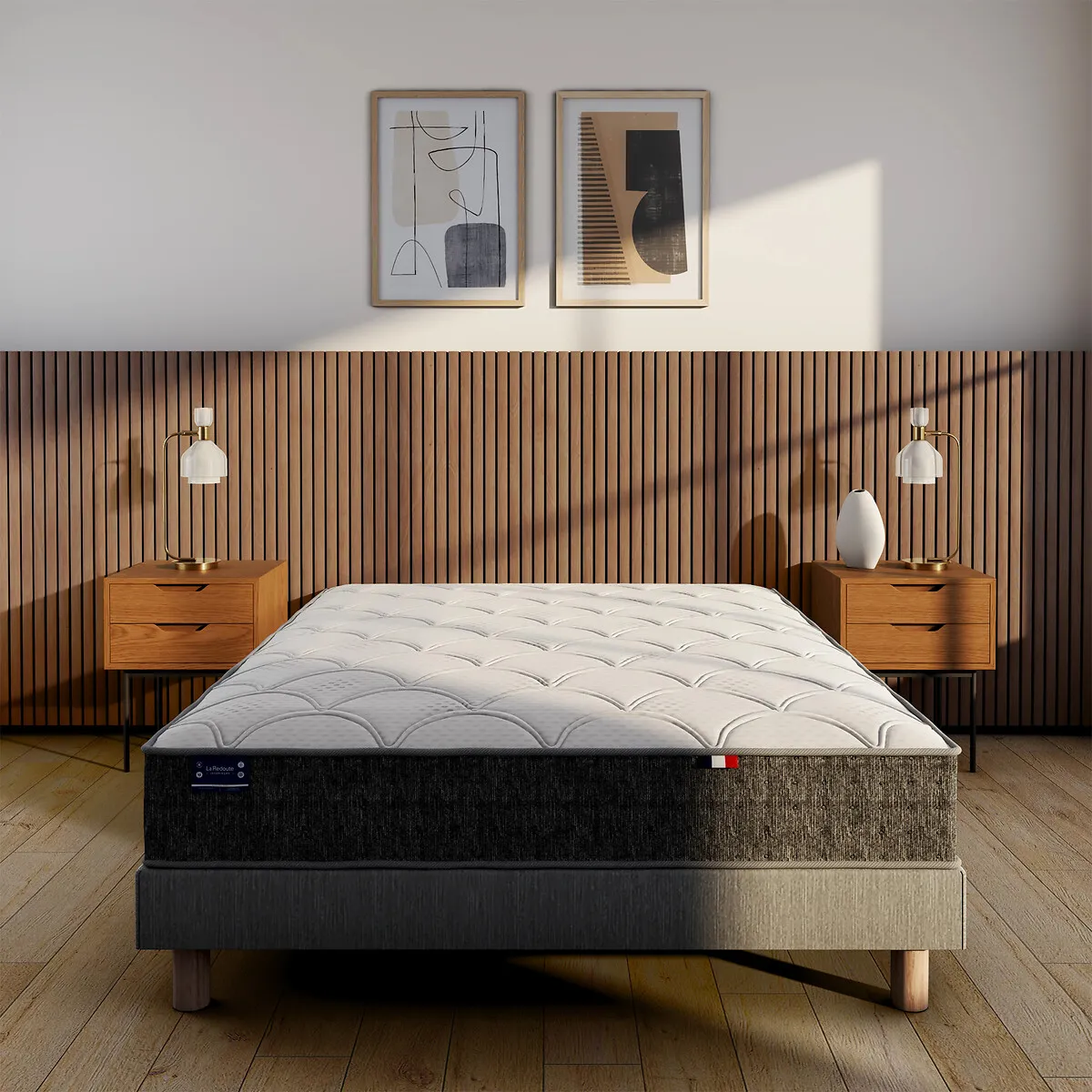 Matelas Mousse HR 35 Kg/m3, Soutien Mi-ferme, Accueil Moelleux