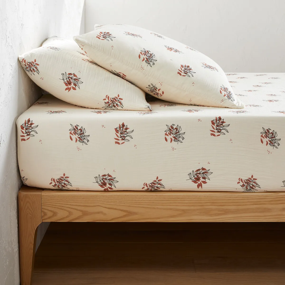 Drap Housse Gaze De Coton Bonnet 30 Cm, Monceaux