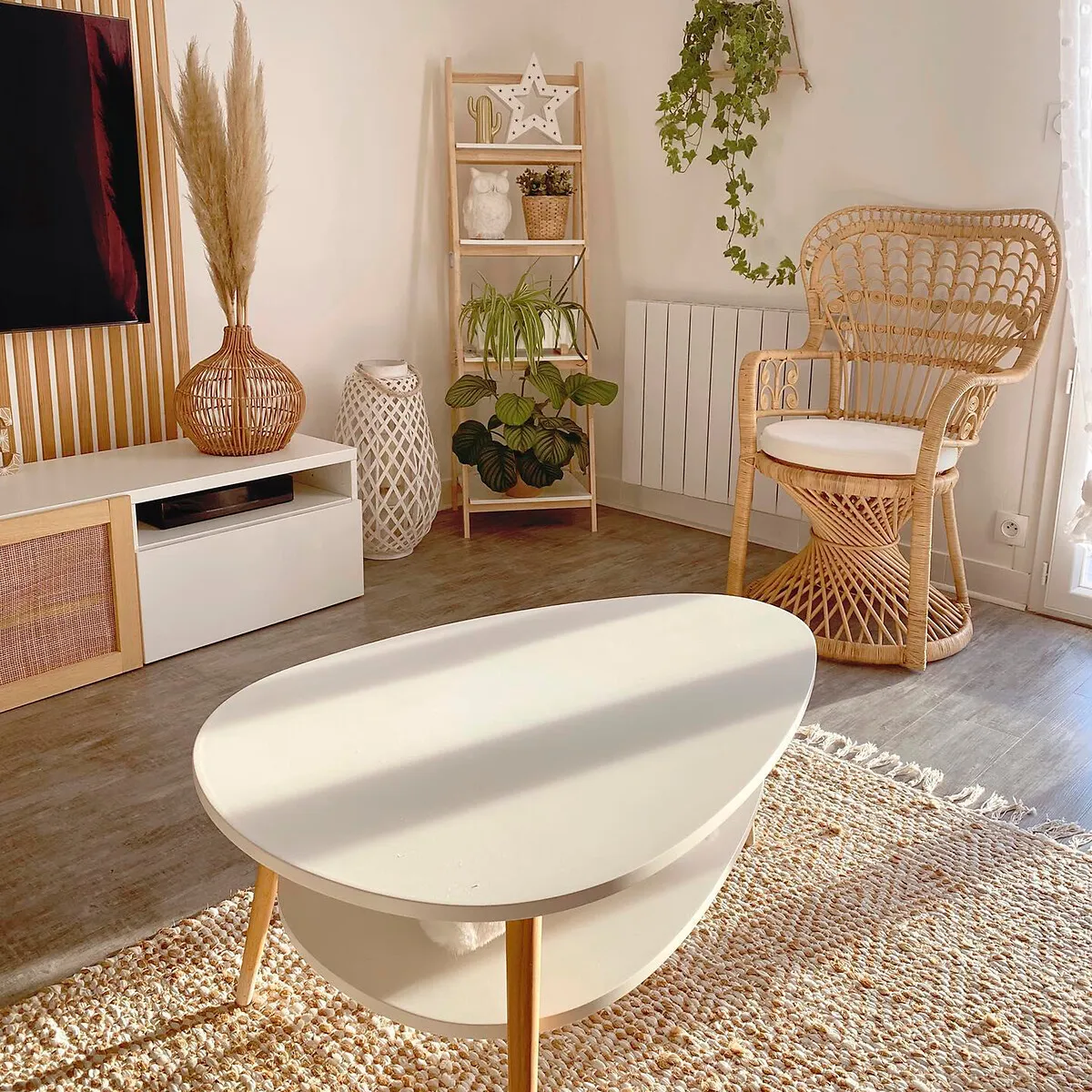 Fauteuil En Canne De Rotin Tressé MALU — vue 3