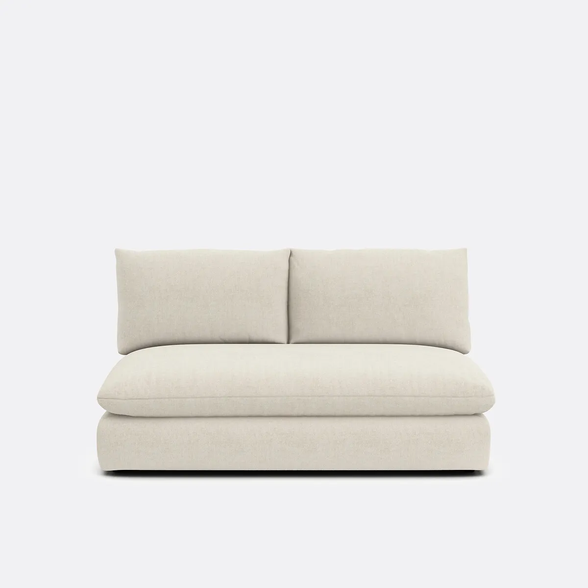 Élément Banquette 2 Places Pour Canapé Modulable, En Polyester, MALO