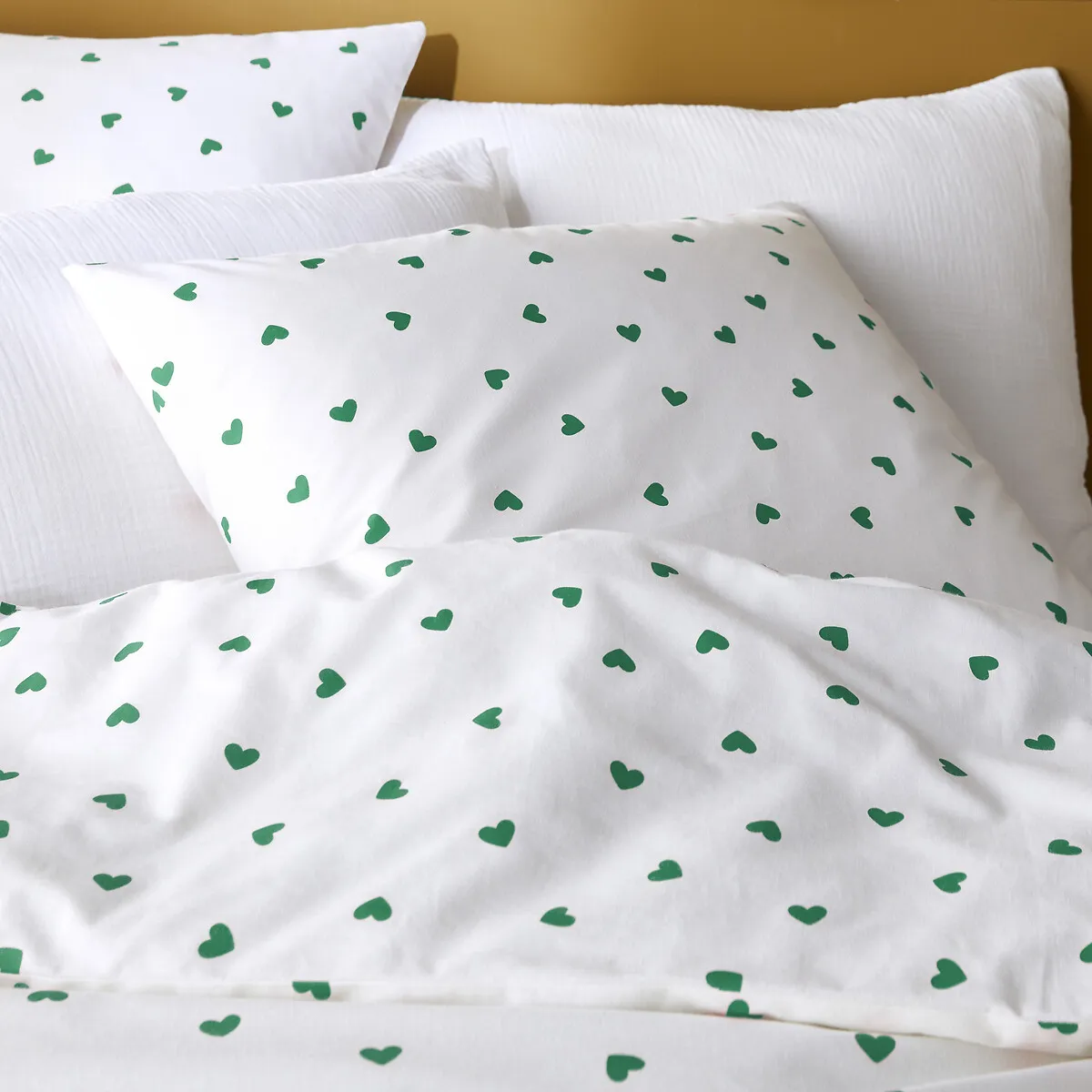 Taie D'oreiller 50% Coton Recyclé, Scacco — vue 3