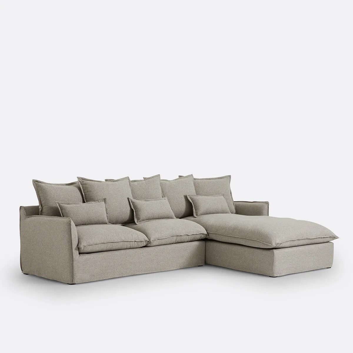 Canapé D'angle, 4 Places, En Polyester, ODNA — vue 3