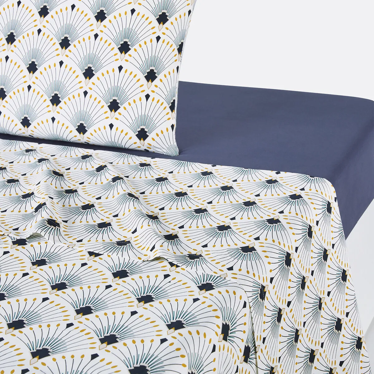 Drap Plat Satin De Coton Pawica