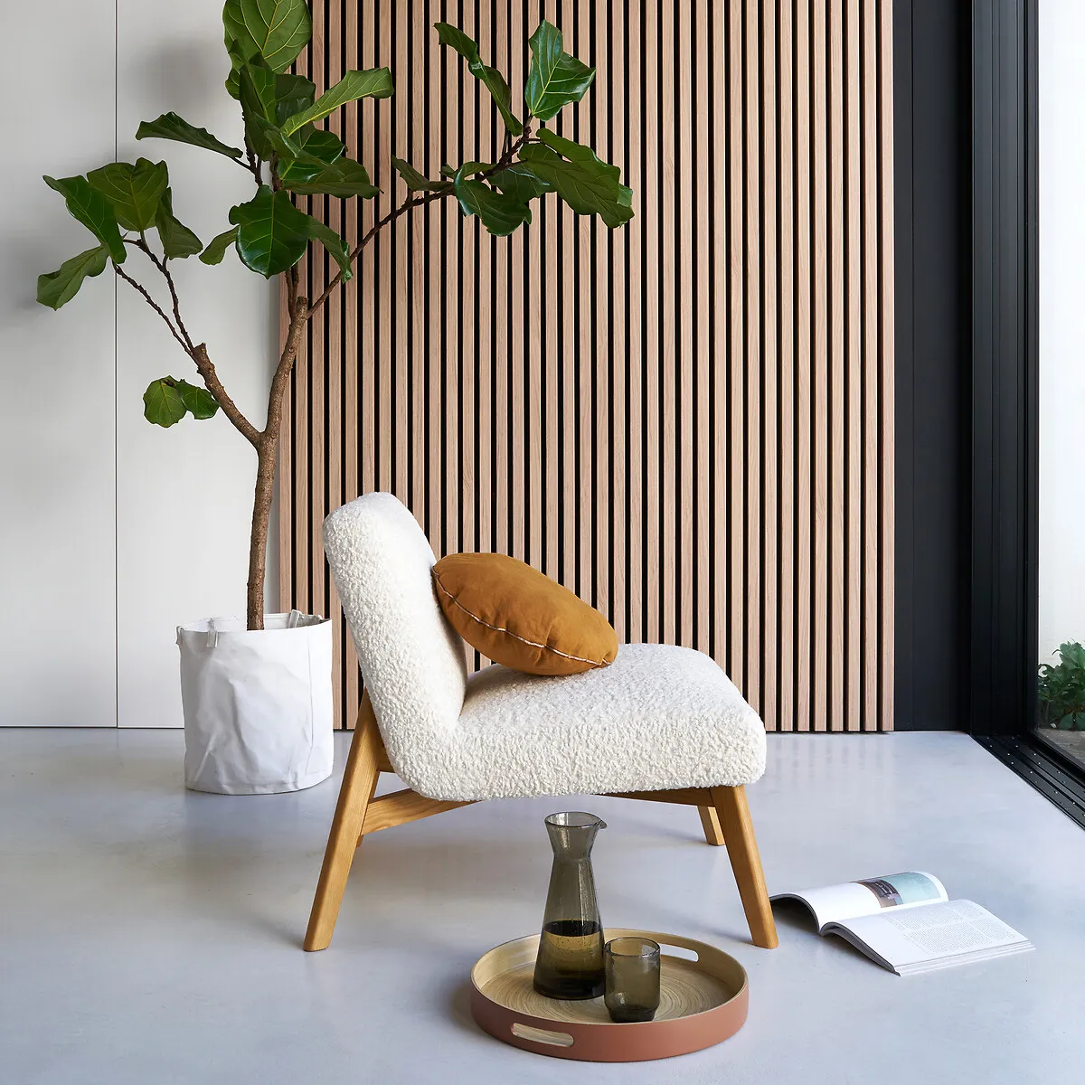 Fauteuil Bouclette Jymari — vue 3