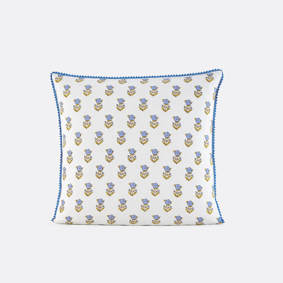 Taie D'oreiller Enfant, En Coton Lavé, Imprimé Fleurs, DIMANI