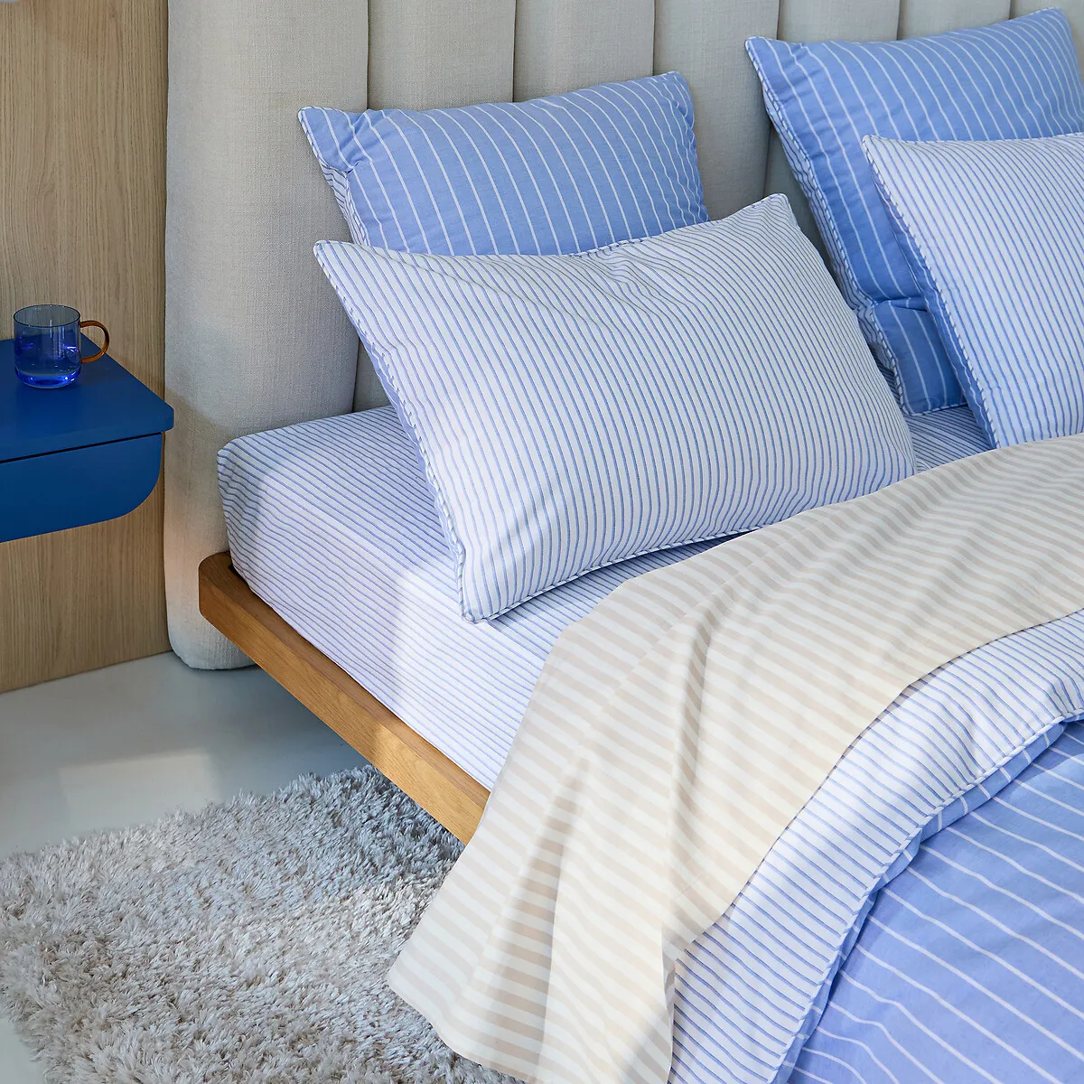 Taie D'oreiller En Percale De Coton, Edward — vue 3