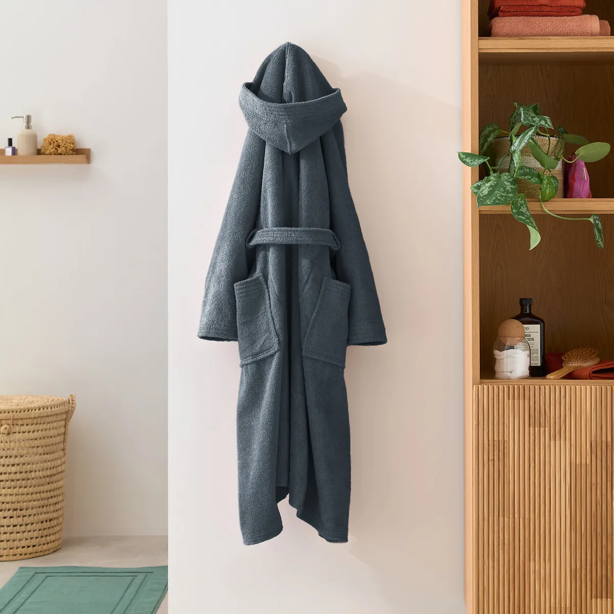 Peignoir À Capuche Éponge Personnalisé, Haxel — vue 3