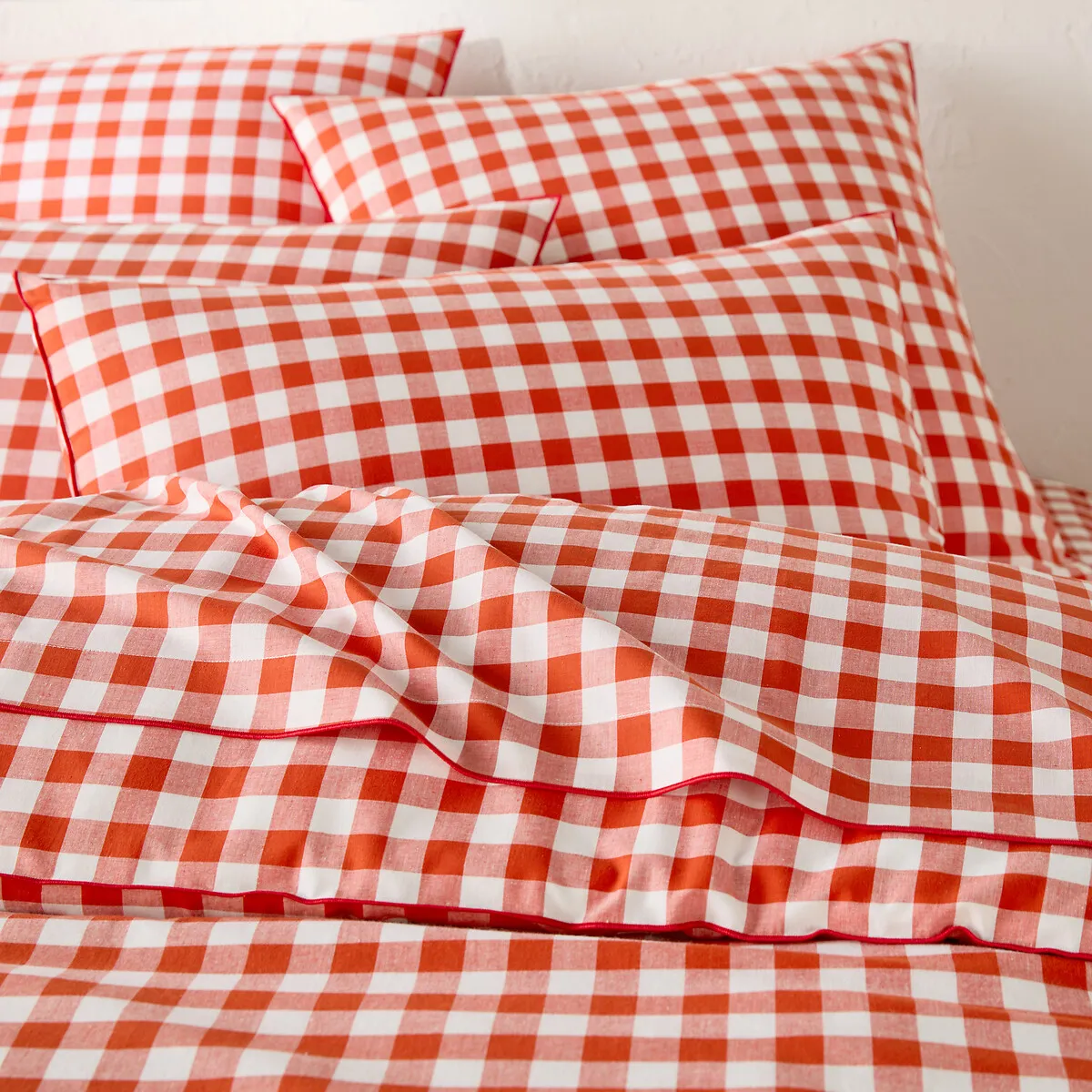Housse De Couette Coton, Veldi Orange — vue 3