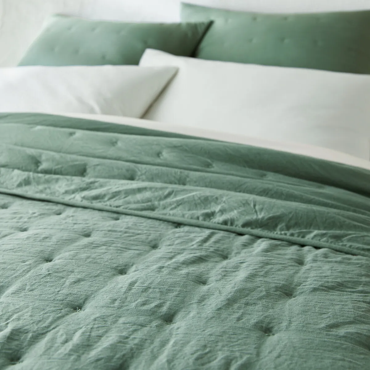 Couvre Lit Boutis Matelassé Microfibre Lavée, Loja — vue 3