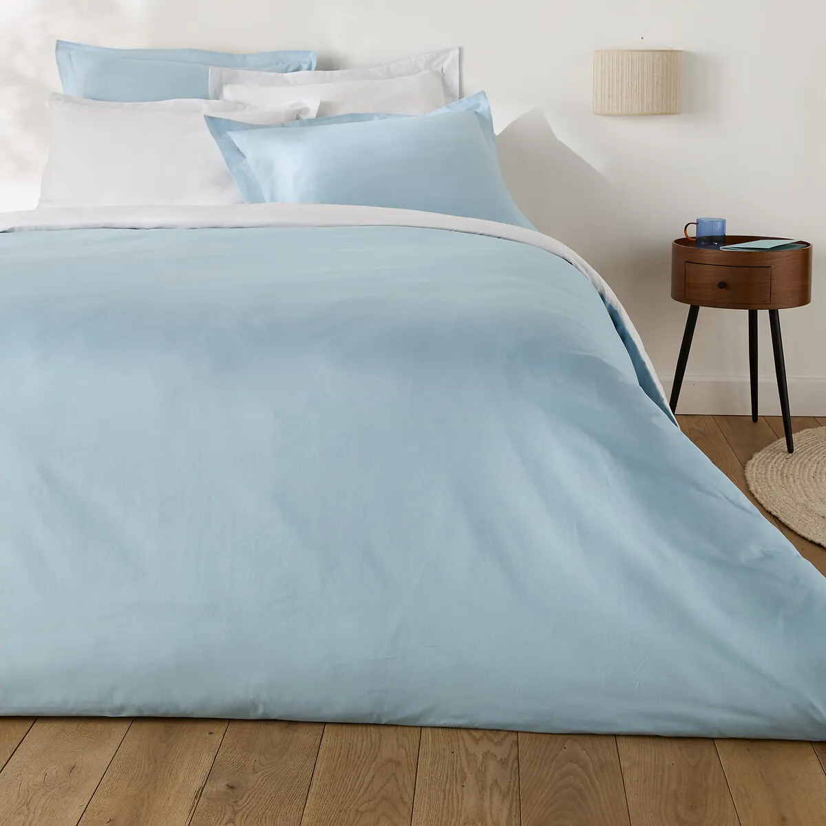 Housse De Couette Coton Bicolore — vue 3