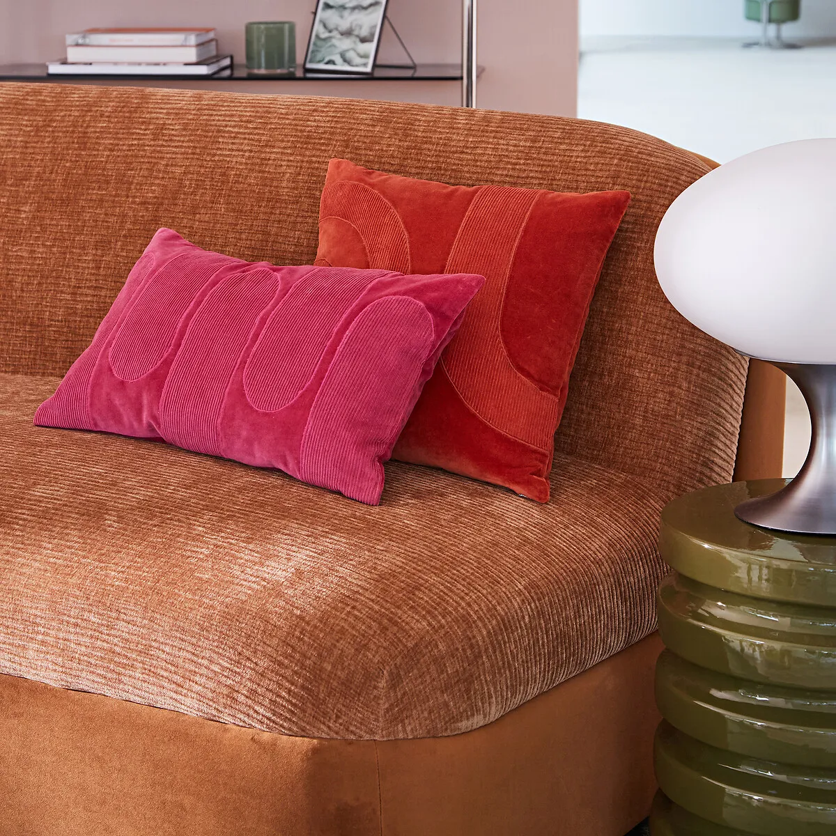 Housse De Coussin 50 X 30 Cm, Velours, Brimo — vue 3