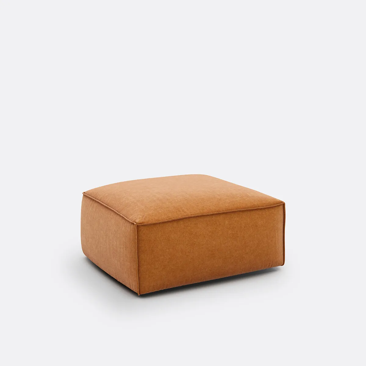 Pouf Modulable Velours Texturé, Seven — vue 3