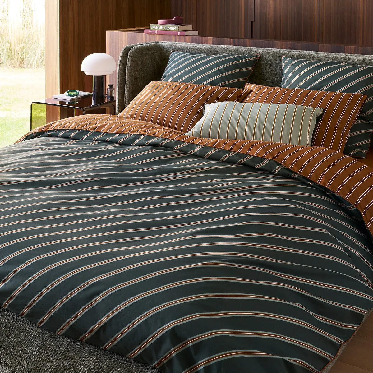 Housse De Couette En Satin De Coton, Georgio — vue 3
