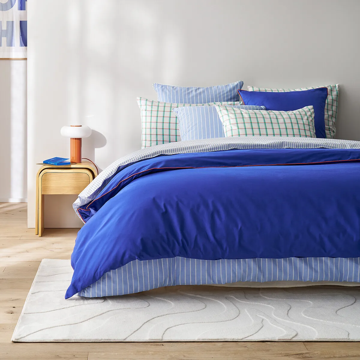 Housse De Couette En Percale De Coton, Edward — vue 3