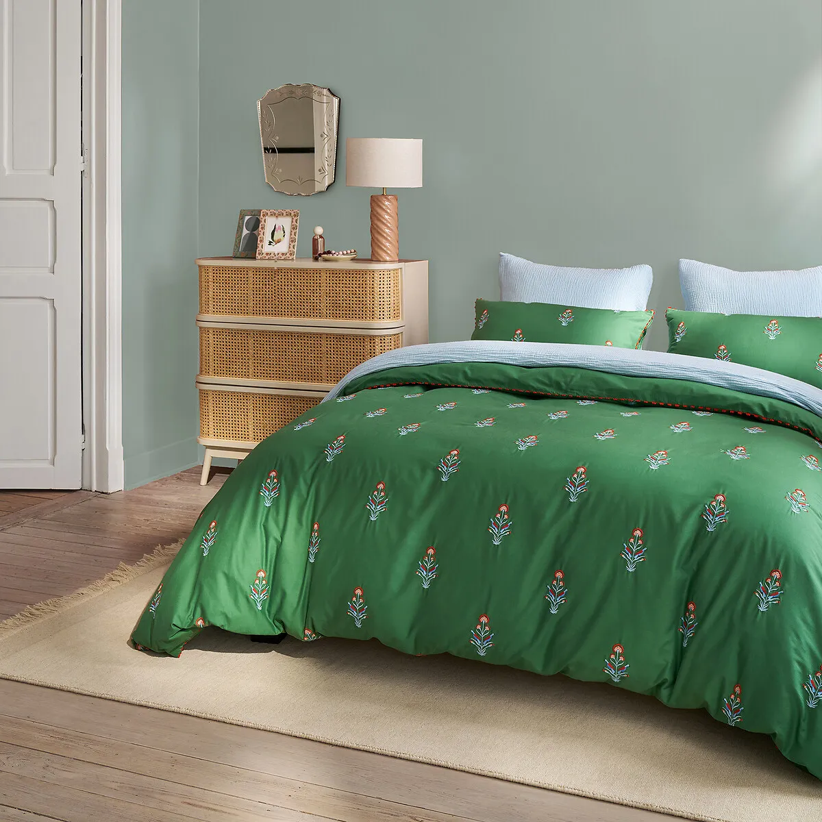 Housse De Couette En Coton Lavé, DYLIS — vue 3