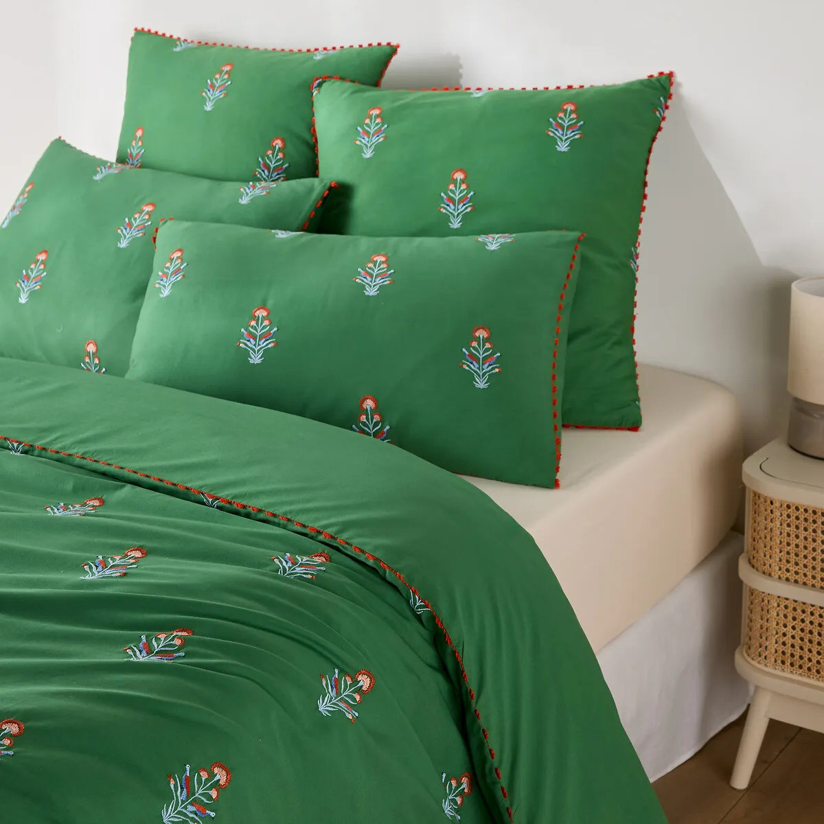 Housse De Couette En Coton Lavé, DYLIS