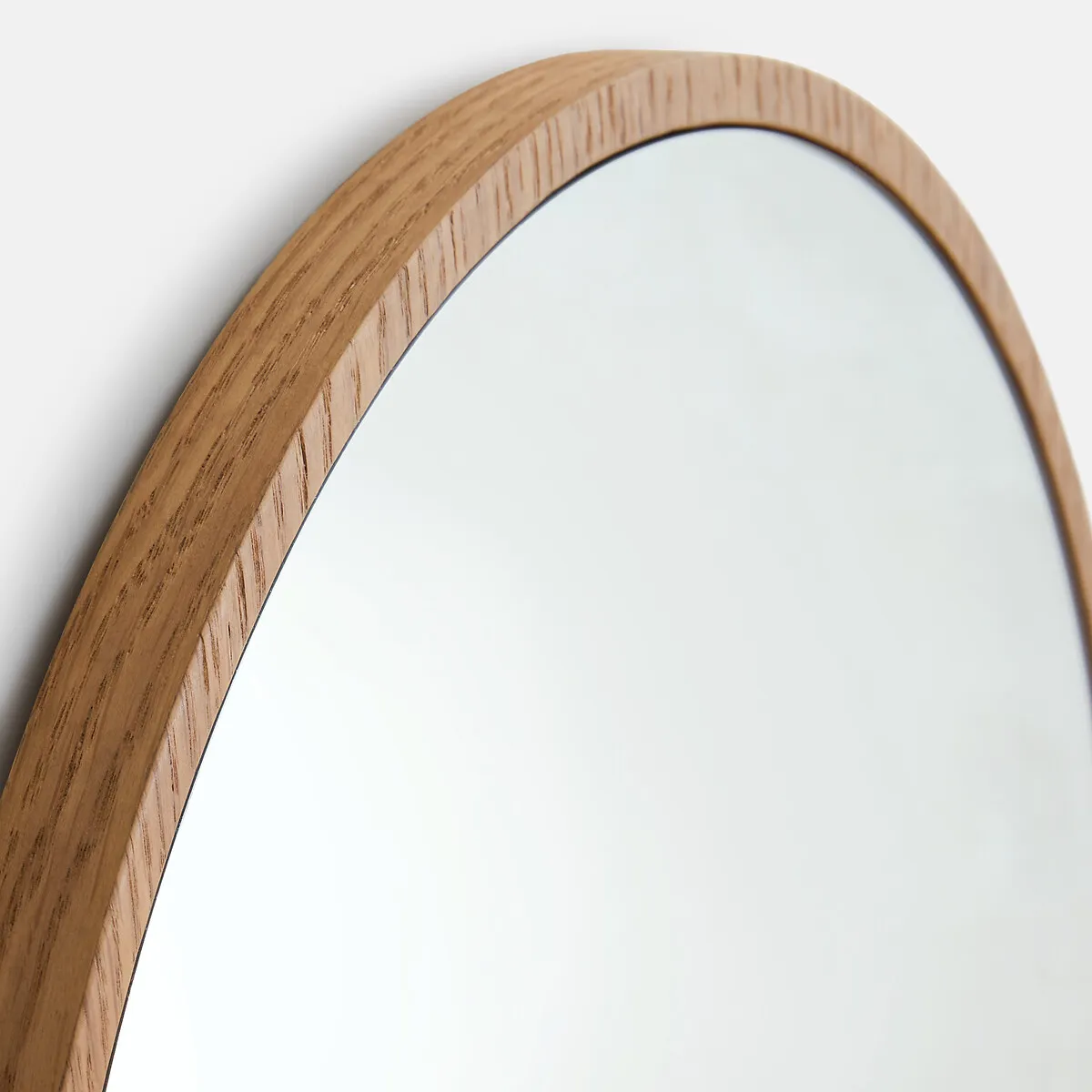 Grand Miroir, Forme Arche, Plaqué Chêne, Longueur 42 X Hauteur 120 Cm, IODUS — vue 3