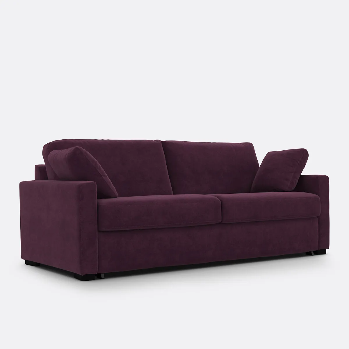Canapé Convertible 2, 3 Ou 4 Places, En Mousse, En Velours, TIMOR — vue 3