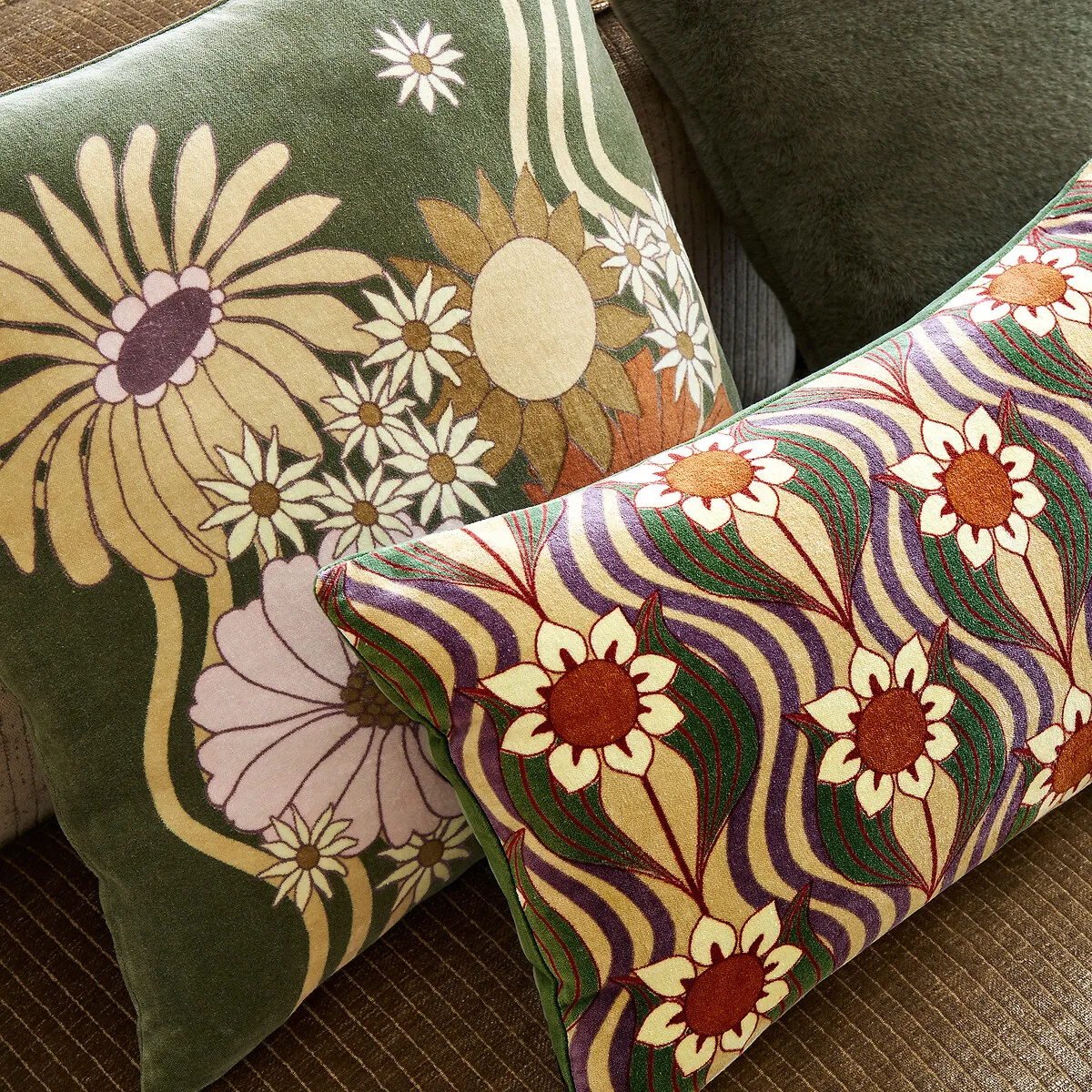 Housse De Coussin En Velours 45X45 Cm, Annie — vue 3