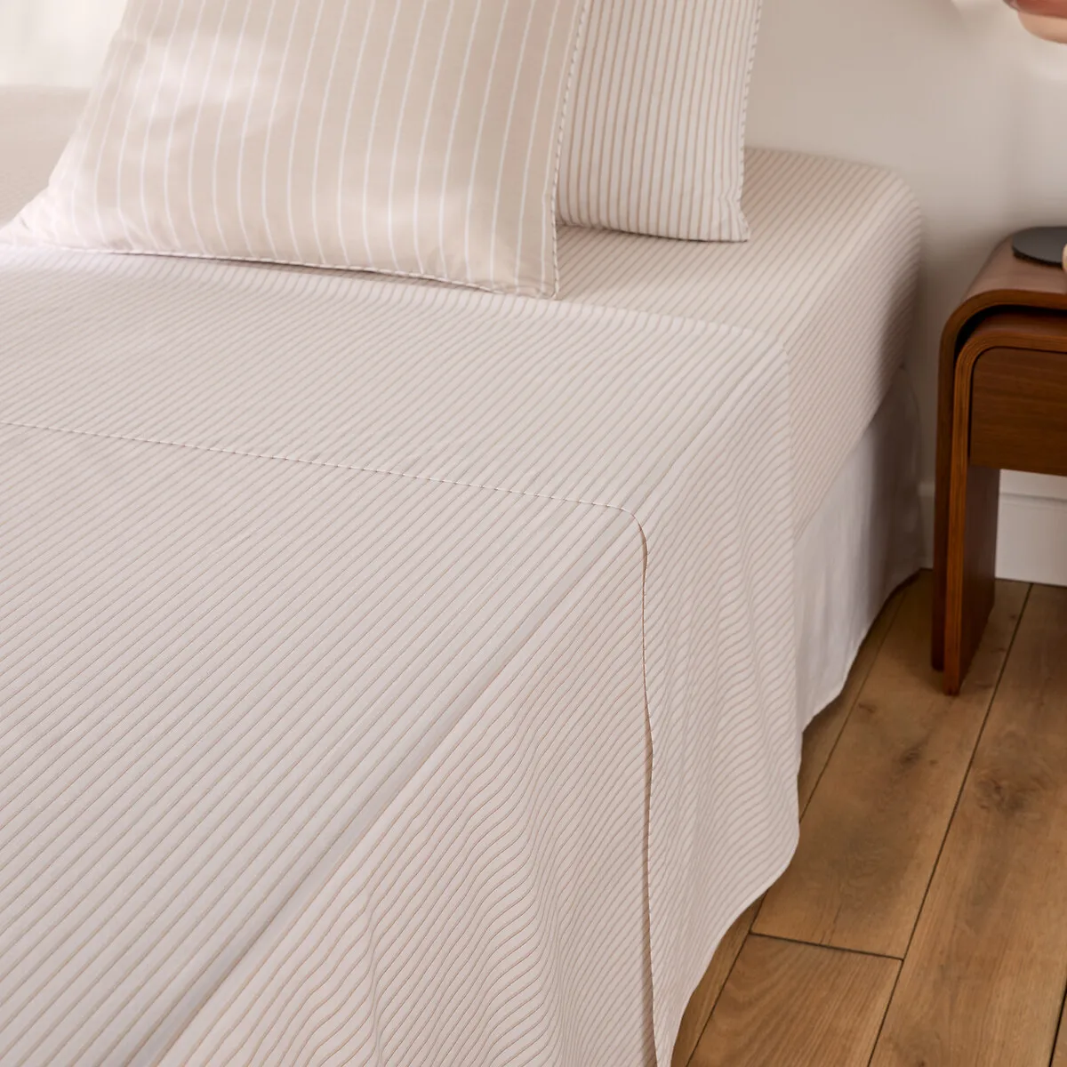 Drap Plat En Percale De Coton, Edward — vue 3