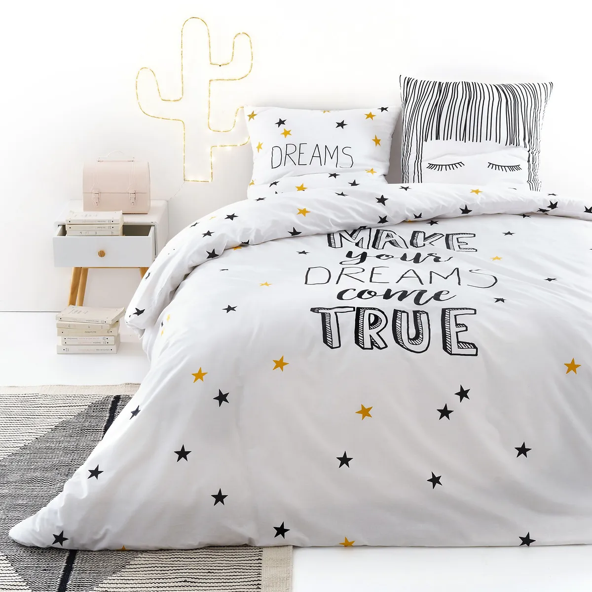 Housse De Couette Pur Coton, Fringe