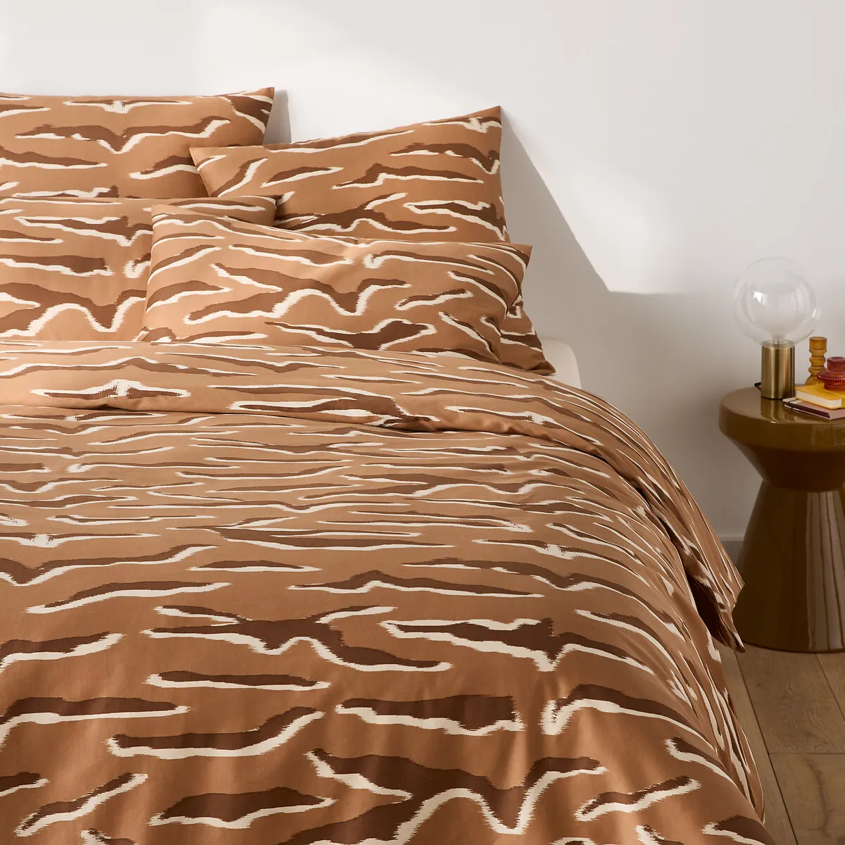 Housse De Couette En Satin De Coton, Otsa